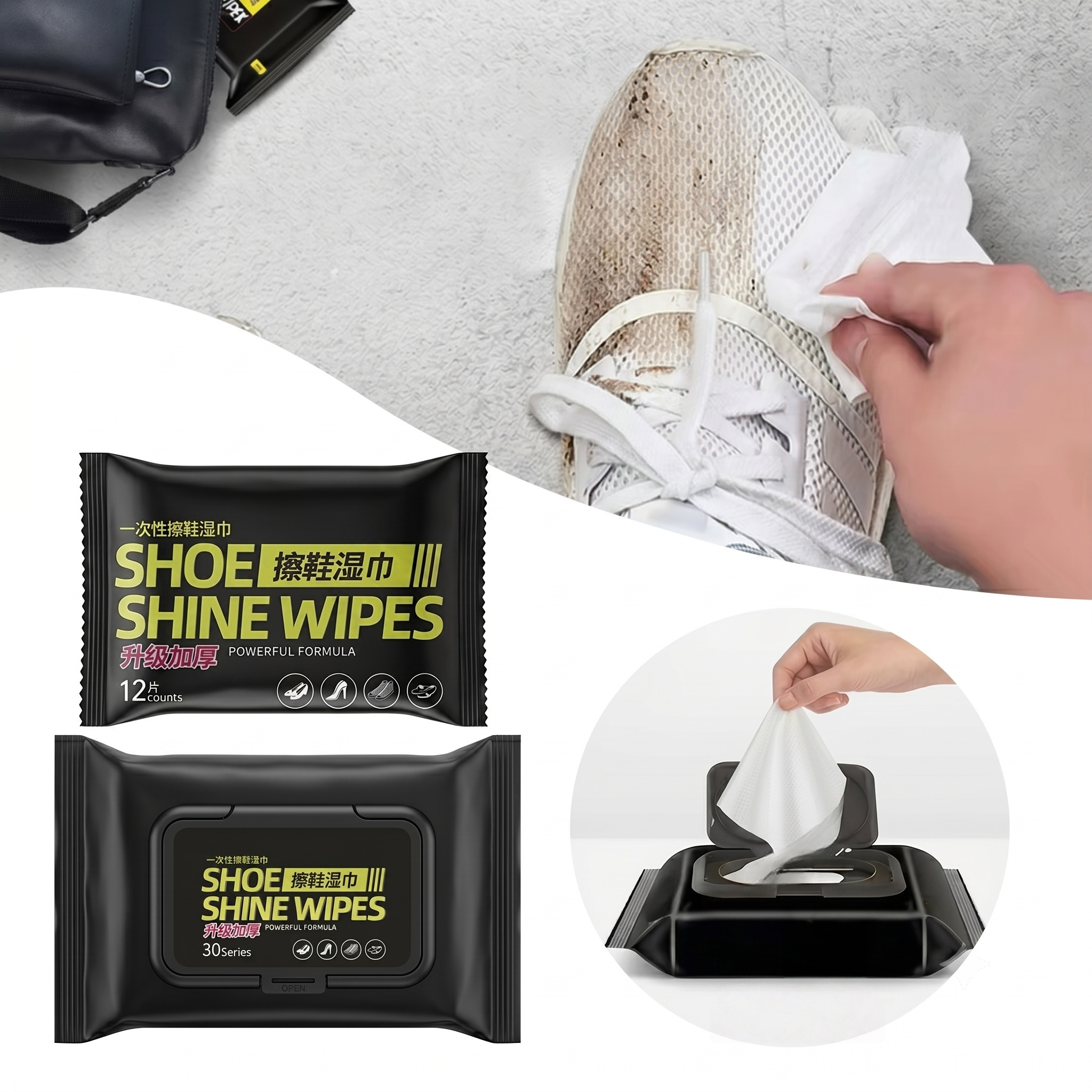 Care For Sneaker - Disposable Sneaker Cleaning Wipes Pack of