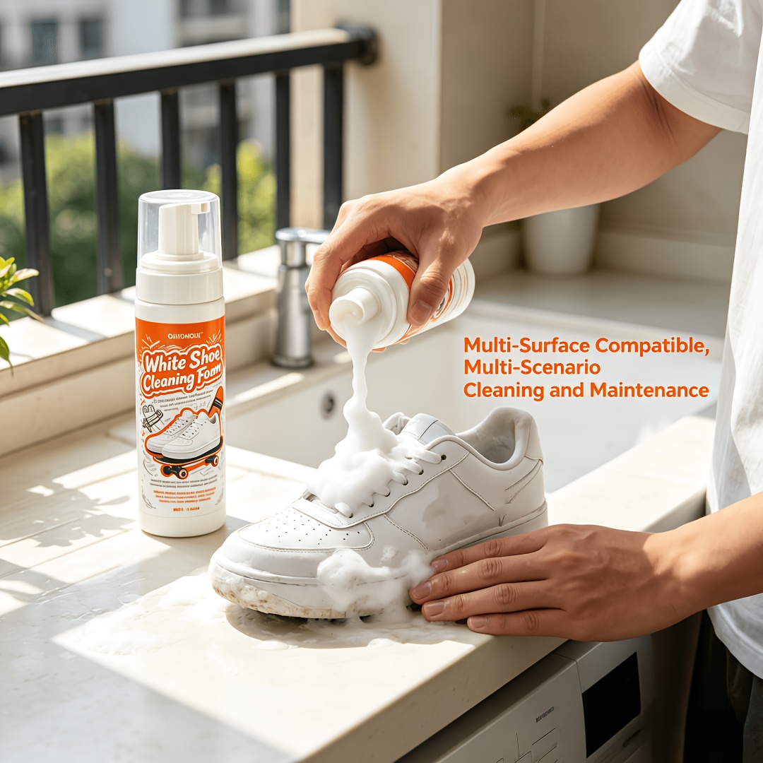 Portable No Rinse White Shoe C - Sneaker Care Cleaner avis et prix