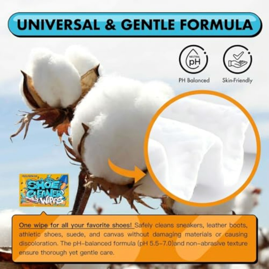 Shoe Cleaner Wipes, Shoe Clean - Sneaker Care Cleaner avis et prix