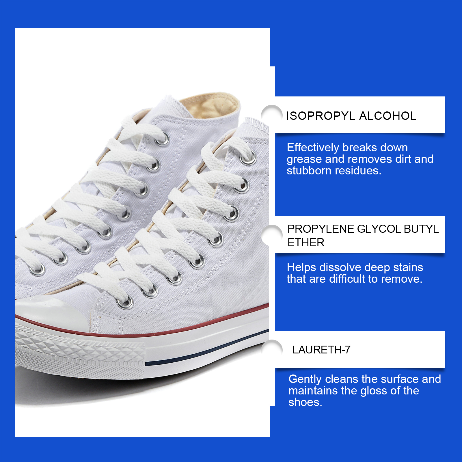 White Shoes Foam Cleaner No Ri - Sneaker Care Cleaner avis et prix