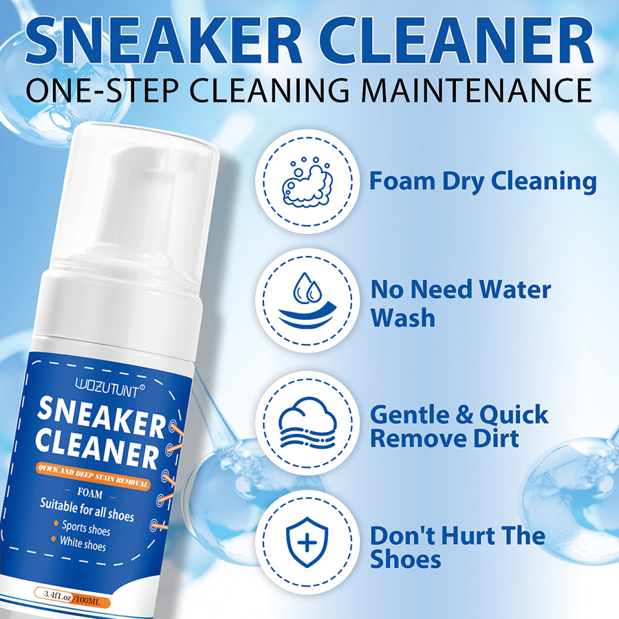 100ml White Shoe Cleaner No-wa - Sneaker Care Cleaner avis et prix