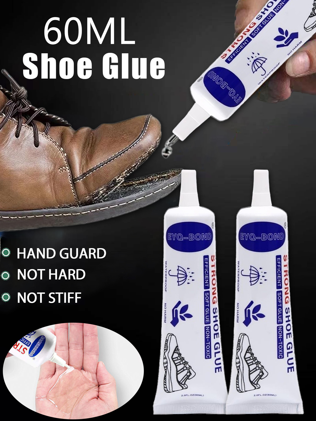 5pcs 60ml Strong Shoe Glues DI - Care For Sneaker avis et prix
