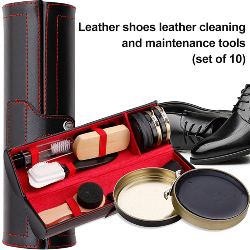 1 Set Leather Shoes Polish Set - Sneaker Care Clean avis et prix